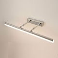 Miniatyrbillede 1 af 5: Teleskopisk spejllampe, akryl badeværelsesspejl forlys, 420mm-8W, egnet til badeværelse, pudderrum