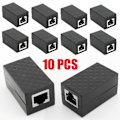Miniatyrbild 1 av 5: 10x RJ45 Blixtningsskydd Adapter Ethernet Överspänningsskydd Skydda Enhet Tf Fk