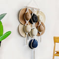 Miniatyrbillede 5 af 5: Væggobehæng Elegant Boho Stil Ekstravagant Hængende Væggobehæng Hattehylde Vægdekoration Hjemmeartikler
