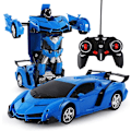 Miniatyrbild 1 av 5: Fjärrstyrd Bil, 2 i 1 Transformerande Robotbil, En-Klicks Transformerande Bil, Fjärrstyrda Transformers och Transformerande Robot, Pedagogisk Leksak för Barn