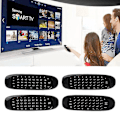 Pikkukuva 2 / 5: C120 Fly Air Mouse Äänihaku Mikrofoni 2.4g Mini Langaton Näppäimistö Pc Tv English