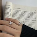 Miniatyrbillede 2 af 5: Ring Butterflysilver Fashion Smykker Ac5262
