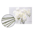 Miniatyrbild 3 av 3: Simulerad blomma snöpion vit 3st,