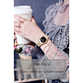 Miniatyrbillede 3 af 5: Dameur Mode Casual Japansk Quartz Ur Dame Business Vandtæt Rustfrit Stål Ur