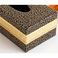 Pikkukuva 3 / 5: Home Xiangyun Plus Phnom Penh Medium Black Leather Tissue Box,