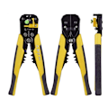 Miniatyrbilde 2 av 5: Wire Stripper, 5 i 1 Multifunksjonell Elektrisk Wire Stripper Automatisk Kabelkutter Wire Stripper (Gul)