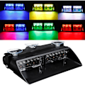 Miniatyrbilde 1 av 3: Bilhenger Lys Tårn Blink 12LED 12V 36W 18 Blink Moduser Vindus 22 x 8 x 4.5cm