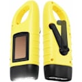 Miniatyrbild 1 av 5: Solcellslampa 2-pack Solcells-LED-ficklampa & Handvev-ficklampa Uppladdningsbar Utomhusaktivitet Nödljus - Gul [E