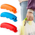 Miniatyrbillede 3 af 5: Trong Silikonhåndtag Bærer 4 stk. Plastikposeholder Bærer Stærk Silikonhåndtag Bærer til Indkøbsposer Affaldsposer Red
