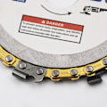 Miniatyrbillede 3 af 5: Træskæringskæde Disk Træsliber Kæde Motorsave Disk Værktøj Plade, 115Mm