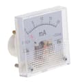 Miniatyrbillede 1 af 5: DC Amperemeter Analog Panel Meter Ampere Meter Strømmåler Pindtype 4,3 x 4,3 x 3,5 cm 0-20mA