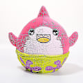 Miniatyrbild 2 av 2: Lankybox Sea Plush Toy Thicc Shark Tree Bucket Foxy Boxy Plush Fat Shark-C