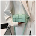 Miniatyrbillede 5 af 5: Kvinders Taske Lille Taske Mode All-match Brysttaske Kvinde Sommer Messenger Talje Taske Trendy Ins Mode Kvinders Taske A916-250 Green 3