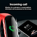 Miniatyrbillede 3 af 3: M4 Smart Watch Fitness Tracker Pulsmåler Blodtryksmåler Skridttæller Sportsure
