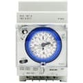 Analog timer med synkronmotor och dagligt program, timer
