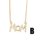 Miniatyrbild 3 av 4: Halsband Present Till Mamma Zirkon Choker Mode Smycken Ac8348 C