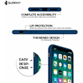 Pikkukuva 3 / 5: iPhone XS -kotelo, iPhone X -kotelo, Nestemäinen silikonikotelo pehmeällä mikrokuituvuorella, suojaava puskuri, iskunkestävä suojus