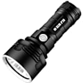 Miniatyrbillede 1 af 4: p70 Lommelygte, 30.000-100.000 Lumen Højtydende LED Ultra Lys Vandafvisende Lommelygte, Mest Kraftfulde XLM-P70 50W 3-Modes Blitz