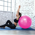Miniatyrbillede 3 af 5: Stabilitetsbold, Yogabold, Fysisk Kernetræning, Balance Pink 45Cm