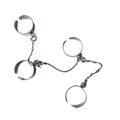 Miniatyrbillede 1 af 5: Kæde Ring Rustfri Justerbar Punk Stil Cool Hip Pop Multi-lags Smykker Til Forlovelse