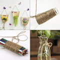 Miniatyrbilde 4 av 5: Jute * diameter 2mm 200 meter hamptau DIY retro dekorasjon multifunksjonell taulapp, for innendørs og utendørs belysning