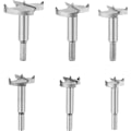 Miniatyrbillede 1 af 5: 6 stk (30MM+35MM+40MM+45MM+50MM+55MM+60MM) Træbearbejdnings Hulsav til Værktøjsrum