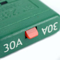 Miniatyrbillede 3 af 5: 2 stk. 30A Bilsikring/Middel Reset Sikring Afbryder/Bladsikringsstik