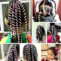 Miniatyrbillede 2 af 5: 6 stk. Hårstylingværktøjer Hårfletning Twist Curler Styling Bærbar Til Kvinder Dame Multicolour