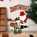 Miniatyrbilde 2 av 5: Julepynt i Plussj - Julenissen, Elg, Hengende Julepynt, Festfavoritter med Klokker til Julen, Hjemmefest
