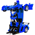 Miniatyrbild 3 av 5: Fjärrstyrd Bil, 2 i 1 Transformerande Robotbil, En-Klicks Transformerande Bil, Fjärrstyrda Transformers och Transformerande Robot, Pedagogisk Leksak för Barn