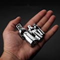 Miniatyrbilde 2 av 5: Fem 3/8 tommers 360 graders svingbare sokkelforbindelser