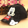 Miniatyrbild 3 av 5: Hmwy-kids Pojkar Flickor Mickey Mouse Justerbar Basebollkeps Sommar Solhatt