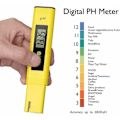 Miniatyrbild 2 av 5: Professionell pH-mätare, automatisk kalibreringsfunktion och 0,00-14,00 mätintervall för vatten, bärbar akvarium, hydroponics