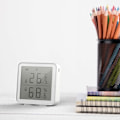 Miniatyrbild 3 av 5: Fuktdetektor WiFi Smart Temperatur Fuktighetssensor Kompatibel med Alexa Super Long Range Trådlös Digital Hygrome