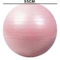 Miniatyrbillede 2 af 5: Ekstra tyk yogabold træningsbold, til balance, stabilitet, graviditet og fysioterapi Fantasy Powder 55Cm