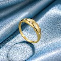 Miniatyrbild 2 av 5: Elegant och Stilig Stjärnformad Ring i Legering - Perfekt för Förlovning US 9