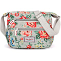 Miniatyrbillede 1 af 5: Afslappet Nylon Blomster Skuldertaske Til Kvinder Crossbody Taske Messenger Tasker Rejsetaske Med Justerbar Rem Vandafvisende A916-342 E