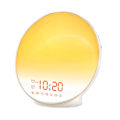 Miniatyrbillede 1 af 5: Dawn Light Vækkeur til Børn, Tung Sovende, Dawn Simulation Soveværelse, Søvnhjælp, Dobbelt Vækkeur, FM Radio, Snooze,
