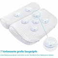 Pikkukuva 5 / 5: Kylpyammetyyny Luksus kylpy- ja spa-tyyny 4D Air Mesh -teknologialla ja 7 imukupilla Tuki päälle, selälle, hartioille