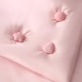 Pikkukuva 5 / 5: 4 kpl vuodevaatteiden pidike nastat lasten sängyn koristeluun karkkisydän pilvi pyöreä kukka muoto peitto untuvapeitto liukumattomat pidikkeet heart-pink