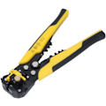 Miniatyrbilde 5 av 5: Wire Stripper, 5 i 1 Multifunksjonell Elektrisk Wire Stripper Automatisk Kabelkutter Wire Stripper (Gul)
