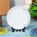 Miniatyrbillede 3 af 5: Piao 12 stk. Plastik Staffeli Pladeholdere, Pladeholdere, Foldbare Plader, Display Stativer Til Præsentation Af Samlingsplader, Skålholdere, Bøger, P Black 6 inch