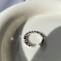 Miniatyrbillede 2 af 5: Ringperler Sølv Mode Smykker Ac5218