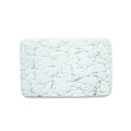 Pikkukuva 1 / 5: Kylpyhuoneen, keittiön, WC:n liukastumattomat imukykyiset matot, marmori-kuvioinen lattiamatto, askelmatto, valkoinen, 40*60cm