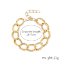 Miniatyrbillede 1 af 5: Armbånd Vintage Guld Farve Mode Smykker B2406 S2009-04