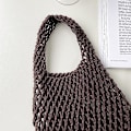 Pikkukuva 1 / 5: Kesärantakassi, käsintehty naisten käsilaukku 22x17(cm) C21