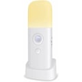 Miniatyrbillede 1 af 5: LED Natlampe, Elektrisk Stikkontakt Natlampe med 5 Lysstyrkeindstillinger og Lysføler, Plug and Play Børnenatlampe