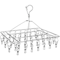 Miniatyrbillede 1 af 5: 4mm firkantet 36 rustfrit stål multifunktionstang tyk sok klemme tøj klemme egnet til hjemmebrug