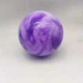 Miniatyrbild 3 av 5: Minigymnastikboll, Pilatesboll, För Fysioterapi, Stretching, Förbättrar Balansen Cloud Purple 25CM