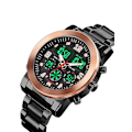 Miniatyrbild 2 av 5: Herr 1642 Multifunktionell Snygg Mode Oem Friluftsur Klocka Dubbel Tid
